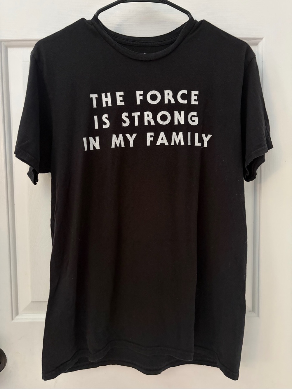 Disneyland Star Wars "The Force Is Strong In My Family" Shirt (Size: Medium)